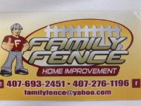 Family Fence Home Improvement